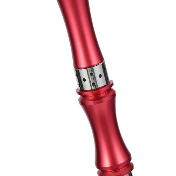 Aluminum Alloy Shisha Set with Silicone Pipe Hose Flavour Smoking Hookah Set - Image 3