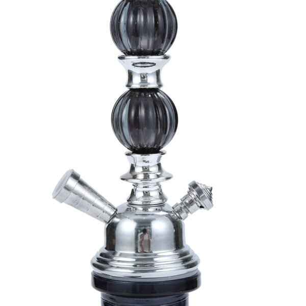 12" Premium 1 Hose Hookah Complete Set - Mini Fruit Hookah Glass Vase - Image 4