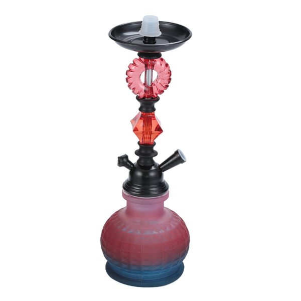 Portable Hookah Set Hookah Accessories 12 Inch Hookah 48 Inch Hookah Hose Black - Image 2