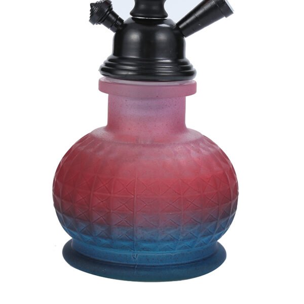 Portable Hookah Set Hookah Accessories 12 Inch Hookah 48 Inch Hookah Hose Black - Image 4