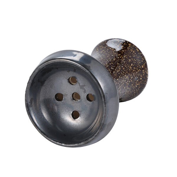 Ceramic Hookah Bowl 100% Clay Ceramic with Glaze Big Shisha Hookah Tobacco Bowl Funnel for Hookah Smoking - Image 4