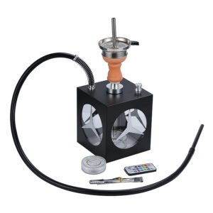 Cube Arabian Hookah High-end Fashion Party Travel Shisha Bar Full Set