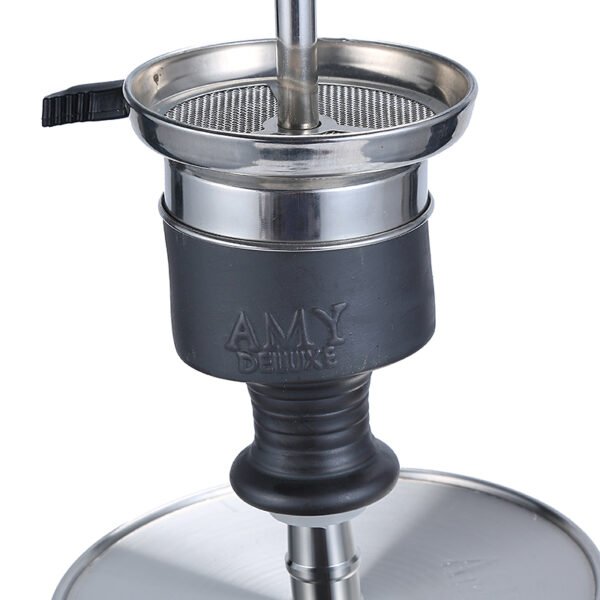 Amy Deluxe Hookah Medium Size - Stainless Steel Medium Size Shisha - Image 2