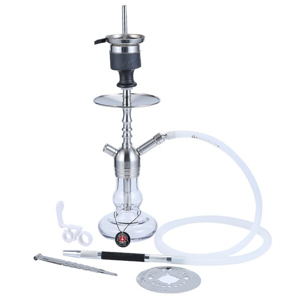 Amy Deluxe Hookah Medium Size - Stainless Steel Medium Size Shisha