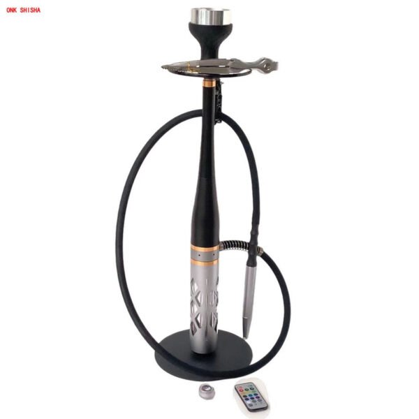 Aluminum LED Baseball Hookah Set Custom Logo Unique Design Shisha Union Baseball Hookah - Image 2