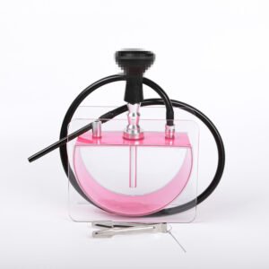 Single Hose Acrylic Square Hookah