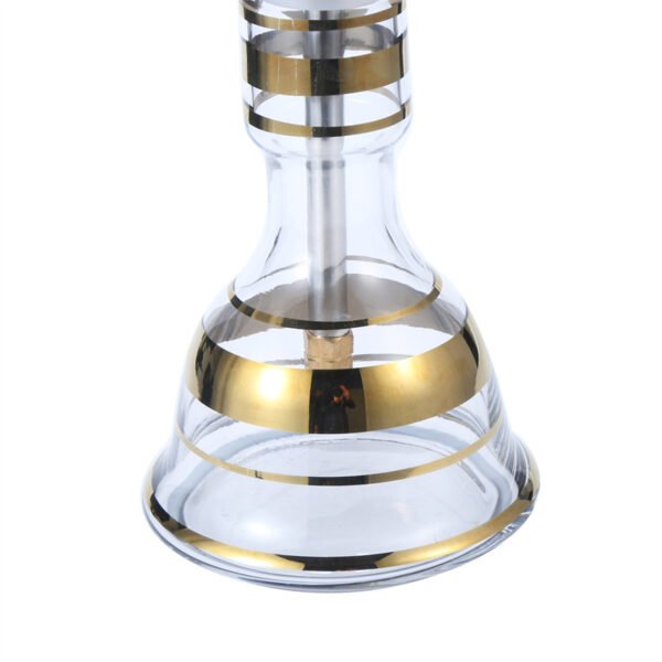 New Design Luxury Zinc Aluminium Alloy Resin Travel Hookah Shisha Egypt Hookah - Image 3