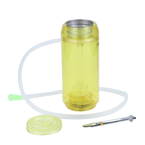 Portable Acrylic Custom Car Led Cup Hookah with LED - Image 3